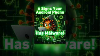 6 Signs Your Android Phone Has Malware 🦠📲 shorts android techtips alert [upl. by Ot148]