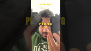 PLA vs PETG makes lot of sense [upl. by Flavio]