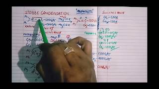 Stobbe condensation reaction and its mechanismforJEE main and advanceTushar Sirs Chemistry [upl. by Woody]