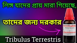 💥 যারা মিলনে অক্ষম  Tribulus Terrestris Homeopathic Medicine Bangla  Dr Zahidul Alam 💥 [upl. by Alyss]