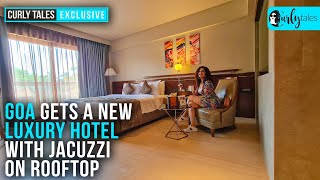 Candolim In Goa Gets A New Boutique Hotel With Jacuzzi On Rooftop 2N3D Stay At₹10999  Curly Tales [upl. by Artsa554]