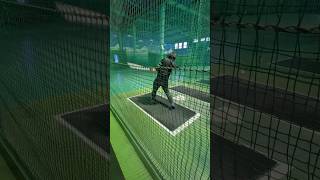 【野球】バッセンでバックスピン掛ける練習する奴の雰囲気⚾️目指せアーチスト【野球初心者】 野球 草野球 バッティング [upl. by Owens832]