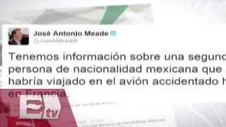 Mexicanos que viajaban en el avión accidentado en los Alpes Franceses  Vianey Esquinca [upl. by Nehttam]