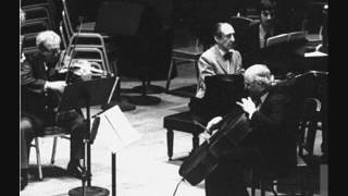 Stern Rostropovich and Horowitz play Tchaikovsky 1st movement of the Piano Trio 1976 [upl. by Anderer]