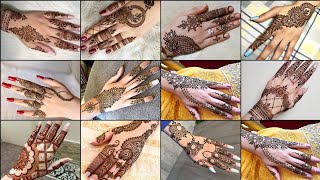 Simple Mehndi Design  Back Hand Mehndi Design  Eid Special Mehndi Design 2024 [upl. by Ainivad]