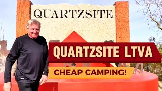 CHEAP CAMPING QUARTZSITE LTVA [upl. by Sherurd]