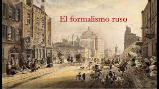 EL FORMALISMO RUSO [upl. by Anit]