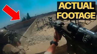 DELTA Raid On Terrorist Compound ACTUAL FOOTAGE Delta Force Combat Footage  Army Ranger Footage [upl. by Notnad]