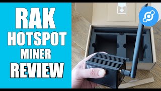 RAK Hotspot Miner V2 Review  Helium Network [upl. by Oznarol330]