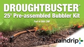 Droughtbuster 25 Preassembled Bubbler Kit [upl. by Tanberg]