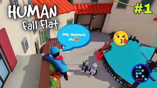 Human Fall Flat Port Map  Sab K Samne Ron Ko Momo Ne Ched Diya Part1 [upl. by Odlonyer]