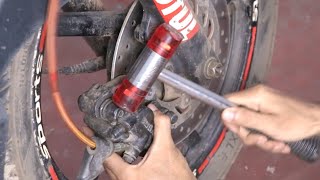 How to Fix a jammed Disc Brake [upl. by Notaes]