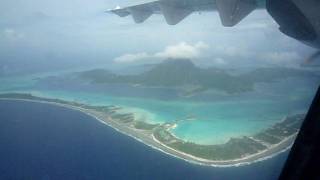 Flying Over Bora Bora [upl. by Eanert]