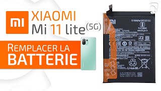 Comment changer la batterie du Xiaomi Mi 11 Lite 5G  Tuto Bricophone [upl. by Stoneman]