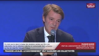 Débat France Urbaine  Finances locales  Le gouvernement veut rassurer les collectivités [upl. by Relyhs617]