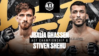 Jbalia Ghassen vs Stiven Shehu  AEF6  MMA [upl. by Lucille]