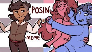 Posin ANIMATION MEME [upl. by Aibos656]