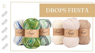 Drops Fiesta Yarn Review  Untwisted Threads [upl. by Coplin]