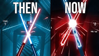 The Evolution of Beat Saber  From Release Day to Now [upl. by Berk414]