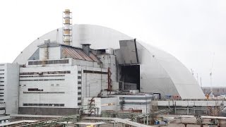 Watch as Chernobyl nuclear site is encased in a massive new tomb [upl. by Ailices]