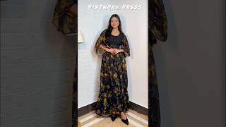 Myntra Birthday Dress🫶birthdaydress indiangown myntra fashionblogger myntraethnicwear maxi [upl. by Nojed276]