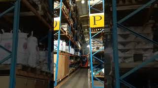 VNA high bay pallet rack [upl. by Englis]