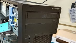 Dell Precision T1700 Windows 10 Install with USB Boot [upl. by Sabian244]