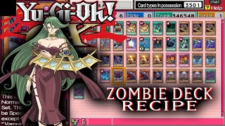 ZOMBIE DECK RECIPE CAMULA PERFECT LADIES  YUGIOH GX TAG FORCE 3 10 [upl. by Amory929]