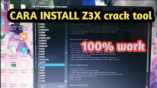 CARA INSTALL Z3X TOOL crack  100 work [upl. by Anneirb]