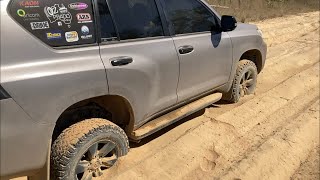 LORELLA SPRINGS day 6 of 10 BOGGED on the way to BEACH CAMP  ROSIE ROCK POOLS  ocean camp ⛺️ [upl. by Schwinn]