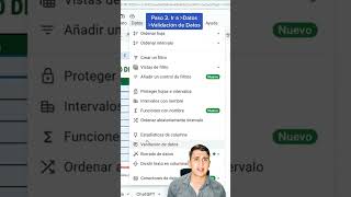 como hacer un Calendario desplegable en excel shorts exceltips excel [upl. by Ahsaekal]