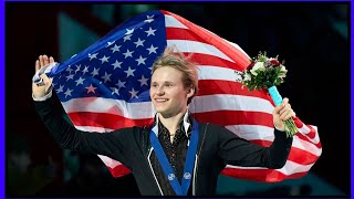 Recordbreaking 😍American teen Ilia Malinin lands quadruple axel as he wins first ever World title [upl. by Gen]