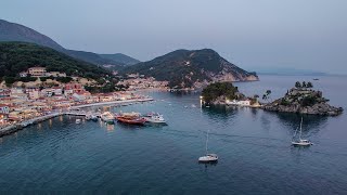 238 Parga evening walk in Preveza Greece [upl. by Josy]