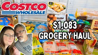 1083 COSTCO GROCERY HAUL  SHOP WITH ME  LARGE FAMILY  Crystal Lopez [upl. by Costa]