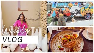 WEEKLY GHANA VLOG  Cafe Hopping in Accra discovering new spots [upl. by Nawiat]