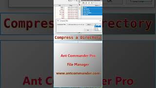 Compress Directory and Files on Windows filemanager zip [upl. by Claudelle706]