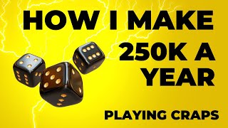 How I make 250K a Year Playing Craps By Gamble with Jimmy [upl. by Shaeffer]