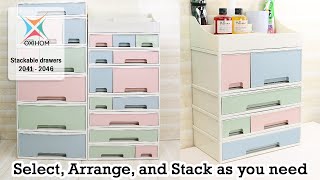 2041 2046 Oxihom stackable drawers [upl. by Rayshell]