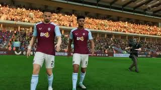 FC 24  Aston Villa vs Crystal Palace  Premier League  20242025 [upl. by Kcirddes]