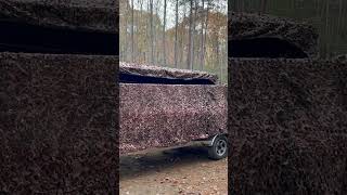 Duck boat blind set up 2024 [upl. by Ahtnicaj]