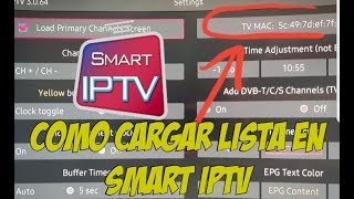 Como Cargar Playlist en Smart IPTV [upl. by Arabelle559]