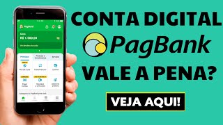 💳 Conta Digital PAGBANK Vale a Pena Como funciona É confiável SAIBA TUDO [upl. by Eniamrej]