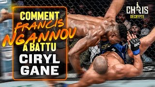 Comment Francis Ngannou a battu Ciryl Gane  LANALYSE ULTIME DE NGANNOUMEDOV [upl. by Ahsirhcal]