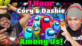 1 HOUR OF DASHIE amp CORYXKENSHIN CORYS BEST IMPOSTER GAME EVER [upl. by Jaquiss]