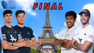 GREENWEEZ PARIS MAJOR  CoelloTapia vs GalanChingotto Final  PREMIER PADEL 2024 [upl. by Papert]