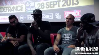 La Fouine Sexion dAssaut Orelsan IAM Youssoupha Psy4 de la Rime Urban Peace 3 La Conférence [upl. by Lewls]