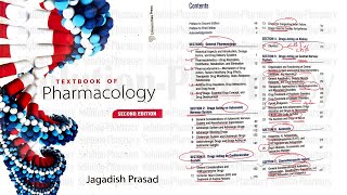 Text Book of Pharmacology By Jagdish Prasad  BEST Book for Pharmacology  Pharmacology Book [upl. by Enasus]