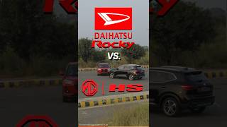 Toyota Raize vs MG HS Who Wins the Ultimate dragrace [upl. by Madid]