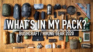 Whats in my BUSHCRAFT  HIKING backpack [upl. by Halilahk569]