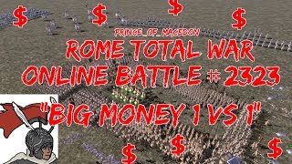 Rome Total War Online Battle 2323 quotMy Big Fat Greek Noob Boxquot [upl. by Roux]